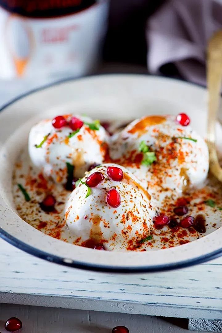 Dahi Bhalla UK Pizza